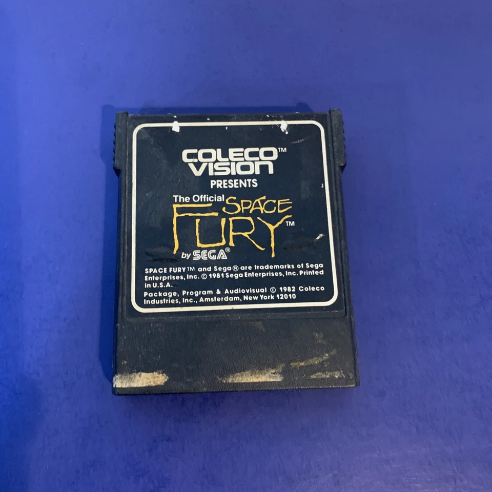 Space Fury Game Cartridge - Coleco Vision - Retro Gaming - Image 1 of 1