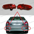 1Pair Rear Bumper Fog Lights Reflector Lamps Left & Right For Peugeot 206 + 207