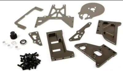 E-Baja Aluminum Metal Motor Mount for HPI Baja5b 5T 5SC Rovan KM 2WD buggies - Image 1 of 2