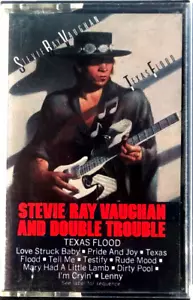 STEVIE RAY VAUGHAN & Double Trouble - Texas Flood - Cassette  1983 Epic FET-3873 - Picture 1 of 4