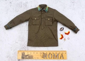 AL100041 1/6 WWIl Soviet Air Force Ace Pilot Uniform Top + Badges Model 12''