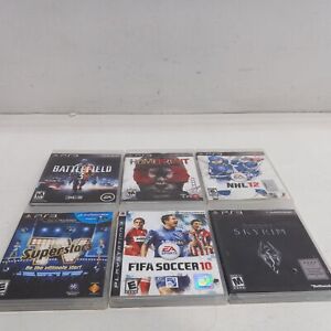 Bundle of 6 Sony PS3 Video Games
