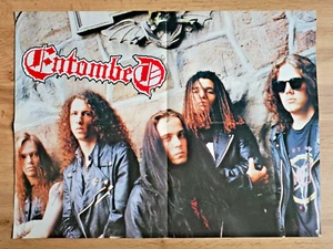 RARE! Mega Poster: ENTOMBED from 1992 - 22 x 16 in. (55 x 40 cm) - BRAND NEW! - Picture 1 of 1