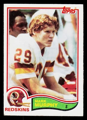 1982 Topps Football Card #517 Mark Murphy Washington Redskins - Image 1 of 2