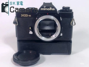 Excellent..Minolta XD-s  Black 35mm SLR Film Camera Body From JAPAN - Picture 1 of 9