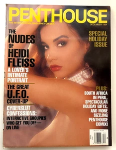 Penthouse Magazine December 1994 w Centerfold Poster Heidi Fleiss Brandi Braxton - Imagen 1 de 2