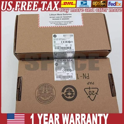 New  AB 1762-L24BWA MicroLogix 1200 24Point Controller 1762L24BWA US Free Tax - Image 1 of 4