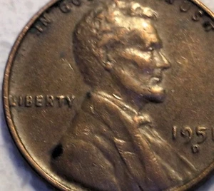 1951-D RPM#2 D/D West Lincoln Wheat Penny Cent~Nice VF/XF Brown#2 - Picture 1 of 9