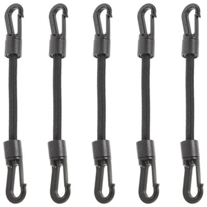 5 Piezas Gancho de Cuerda Elástico Cordón elástico con Mosquetón Ganchos Cordones Ajustables - Imagen 1 de 12