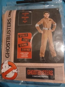 NEU Ghostbusters brauner Overall Kinder Halloween Kostüm Kind große Größe M 8-10 - Bild 1 von 6