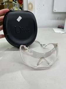 Christian DIOR SKI 1 White Shield Mask Sunglasses Vintage - USED - Picture 1 of 12