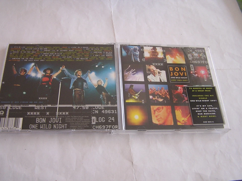 One Wild Night: Live 1985-2001 von Bon Jovi - Bild 1 von 2