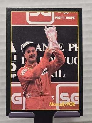 1991 NIGEL MANSELL Pro Trac's Formula One #180! ROOKIE! MINT CONDITION!!! - Image 1 of 2