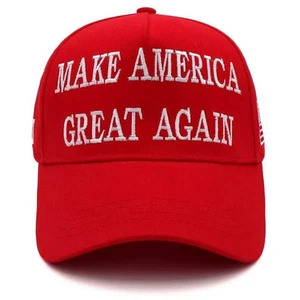 Trump 2024 MAGA ROT Mütze 45-47 President Make America Great Again Baseball Cap - Bild 1 von 5