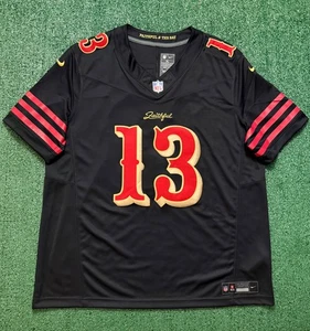 Authentic Brock Purdy 49ers Black Rivalry Nike Vapor FUSE Limited Jersey Size XL - Picture 1 of 11