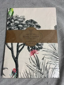 Maison d' Hermine Amazonia 100% Cotton Tablecloth 69 Inch Round Birds Brand New - Picture 1 of 4