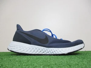 Nike Revolution Scarpe Uomo 15 Larghe 2E Blu Navy Grigio Sneakers BQ6714-404 Running - Foto 1 di 11