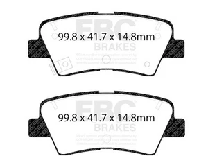 For 2014-2016 Kia Forte5 Brake Pad Set Rear EBC 42994HZPR 2015 SX - Picture 1 of 5