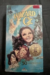 The Wizard of Oz (VHS, 1989, 50th Anniversary Edition) With Booklet - Picture 1 of 10