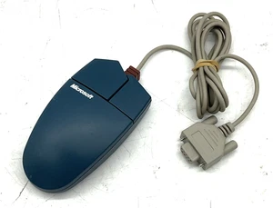 Microsoft 61402 Mysz szeregowa Home Track Ball Trackball PRZEWODOWA przewodowa RETRO - Zdjęcie 1 z 2