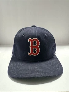 Boston Red Sox Sports Specialties Plain Logo Hat Cap 100% Wool PRO 7 1/4 Vintage - Picture 1 of 4
