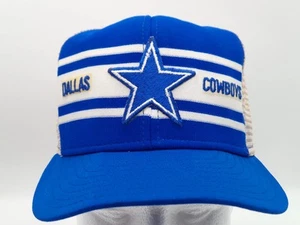 Vintage Dallas Cowboys Embroidered Trucker Display Only Hat - Picture 1 of 11
