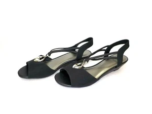 Impo schwarze Ronell Stretch Sling Sandalen - Bild 1 von 11