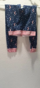 Cat & Jack Moon Stars Sleepwear Leggings Blue/Pink Size 6 - Picture 1 of 2