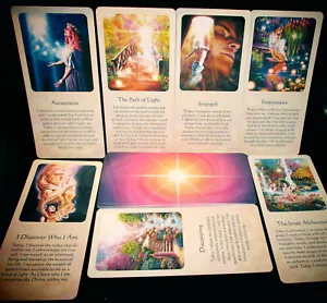 BRAND NEW ~ MESSAGES OF LIFE GUIDANCE CARDS TO MEDITATE ON OR REPEAT THE MANTRAS - Foto 1 di 12