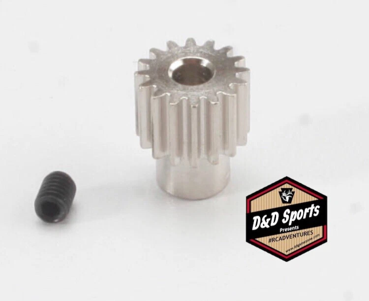Traxxas 2416 Gear, 16-T Pinion (48 Pitch) / Set Screw - Image 1 of 1