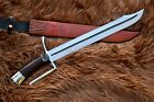 20 Inches Long Blade Messer Sword-Hand Forged Sword-Real Working Sword-Machete