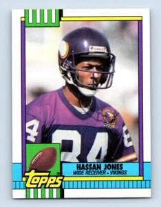 1990 Topps Hassan Jones Minnesota Vikings #117 - Picture 1 of 2