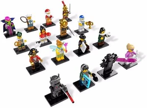 Lego Series 8 Collectible Minifigures 8833 New Sealed 2012 Retired You Pick - Picture 1 of 18