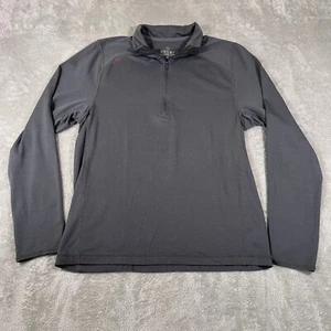 Pullover Rhone Para Hombres Gris Medio Cuarto Cremallera Golf Entrenamiento Ropa Activa Top - Imagen 1 de 9