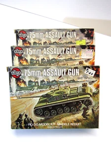 Airfix HO/OO Scale German WWll Sturmgeschutz 75mm Assault Gun Model Kit #61306-0 - Picture 1 of 5