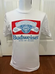 Budweiser King of Beers Retro-Stil T-Shirt (offiziell lizenziert) Erwachsene Medium - Bild 1 von 4