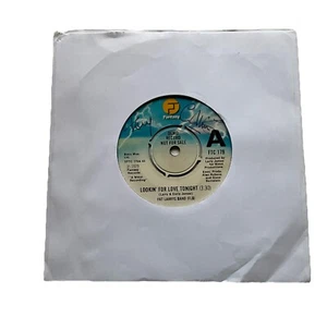 E725 Lookin For Love Tonight, Fat Larrys Band, 7" Demo Single, Very Good Plus + - Imagen 1 de 4