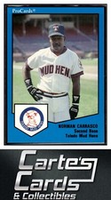 Norman Carrasco 1989 ProCards Triple A #768  Toledo Mud Hens