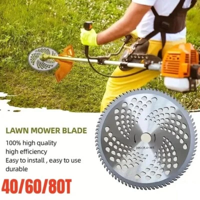 Dickichtmesser Freischneider 40-80 Zähne 255x25,4mm Buschmesser Sägeblatt - Bild 1 von 4