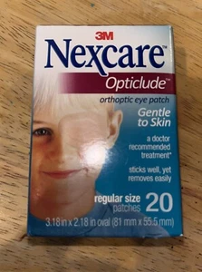 Opticlude Eye Patch Regular Size Nexcare - 20 Pcs NEW - Picture 1 of 1