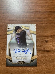Autografo 2022 Topps Tier One Prime Performers /99 David Wright #PPA-DW - Foto 1 di 1