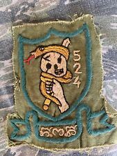 Vietnam War Theater Special Forces Green Beret ARVN 524th Shock Commandos Patch