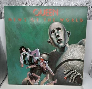 Queen News of the World Original 1976 Elektra Vinyl Record Lp - Imagen 1 de 10