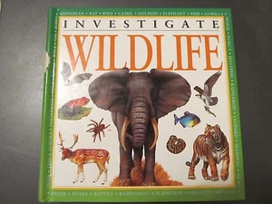 INVESTIGATE WILDLIFE illustriertes Hardcover-Buch von Martin Walters - pädagogisch - Bild 1 von 1