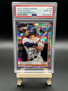 2019 Topps Chrome Sapphire Edition Jose Altuve #178 PSA 10