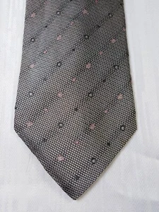 BARTON MODA 100% Silk Tie Necktie Italy Vintage Classic - Picture 1 of 5