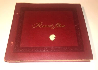 Vintage 1940's 78 RPM Record Album Holder & 10 - 78 RPM Records, Multiple Labels - Image 1 of 4