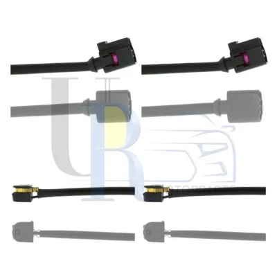 Sensor de desgaste de pastillas de freno de disco delanteras traseras Centric 4 piezas para Porsche Cayenne 2011-2018 Foto 1 de 4