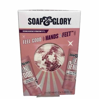 Soap and Glory Hands and Feet Feel Good Set Hand Food Heel Genius - Image 1 of 4
