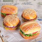 Burgermodell Simulierter Burger PU -Modell Rollenspiele Kühlschrankmagnet